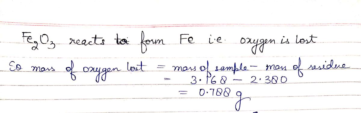 Chemistry homework question answer, step 1, image 1